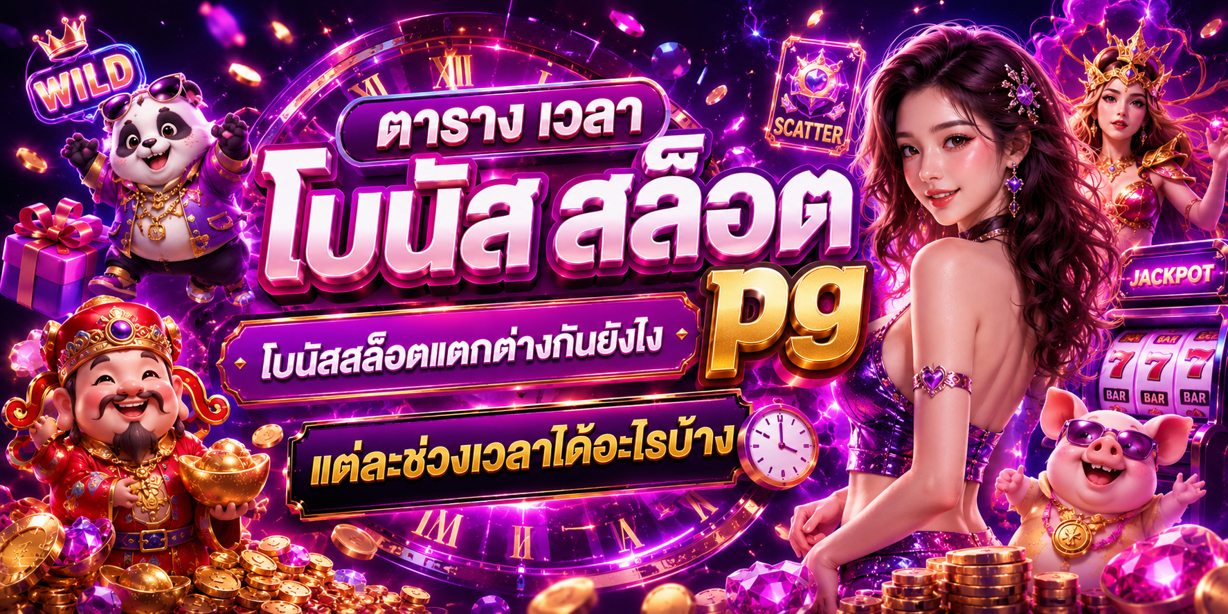 ตาราง เวลา สล็อต แตก pg
